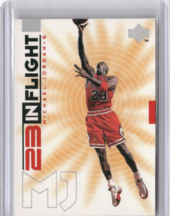 1998 Upper Deck Michael Jordan Living Legend #IF6 Michael Jordan In-Flight-1
