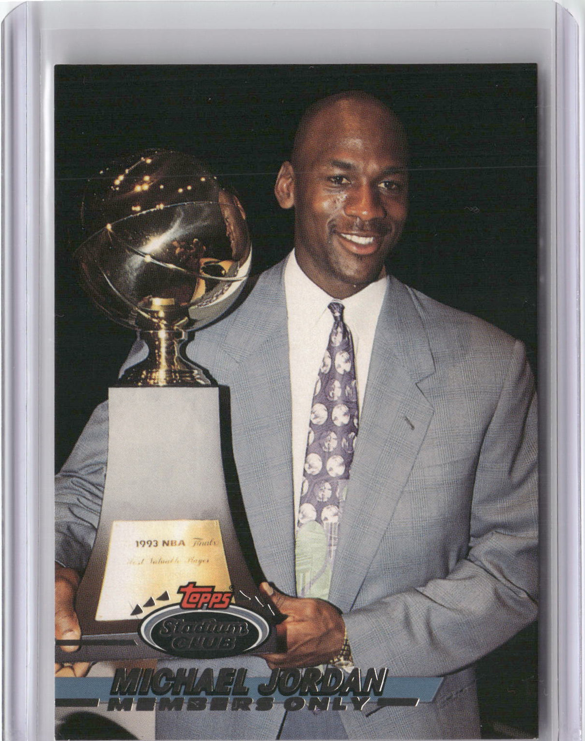 1993 Stadium Club Members Only #NNO Michael Jordan-1