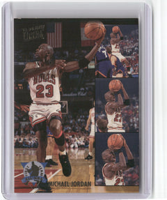 1993-94 Ultra #2 Michael Jordan All-NBA (EX Check Scans)-1
