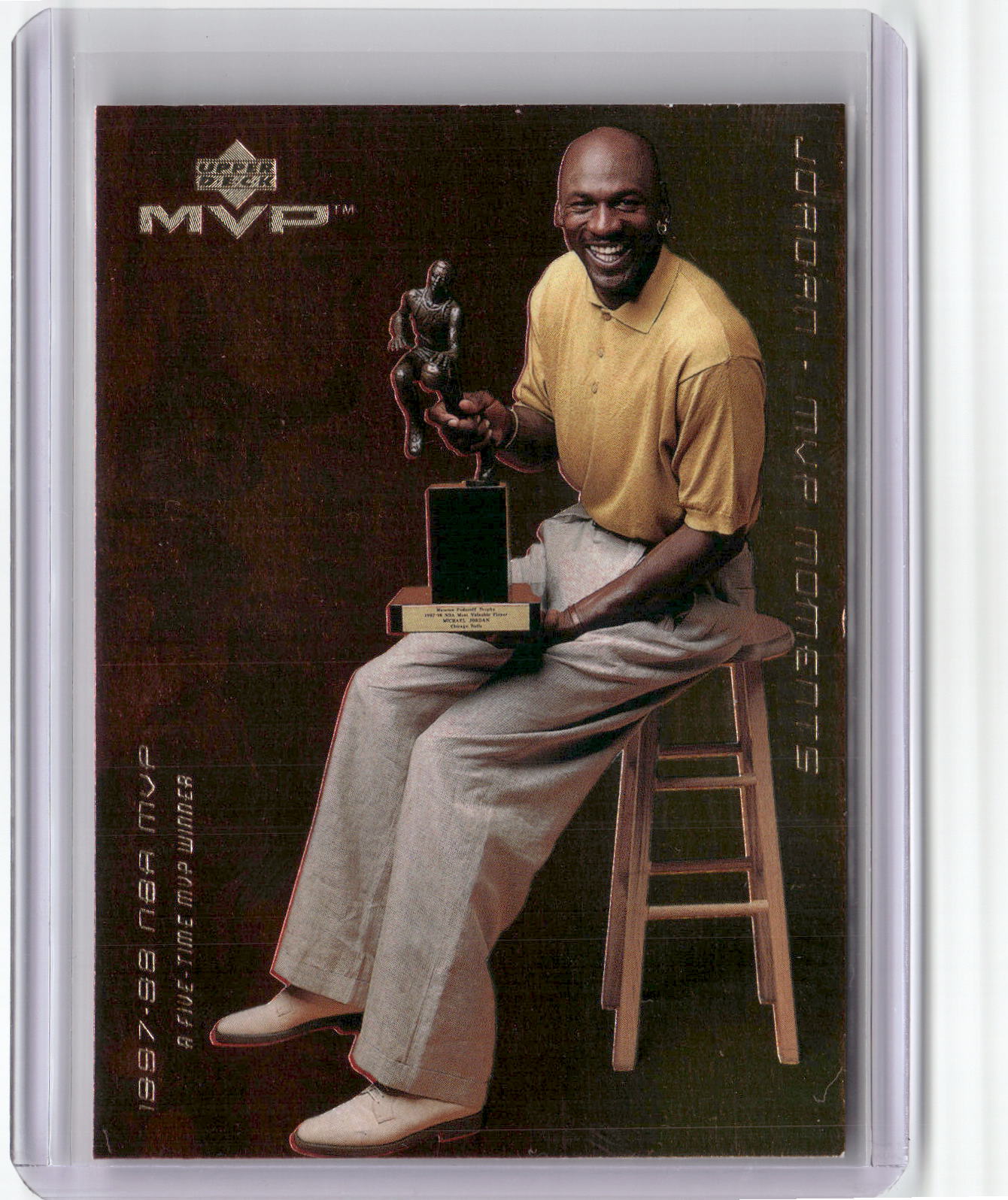 1999-00 Upper Deck MVP #MJ5 Michael Jordan Jordan MVP Moments