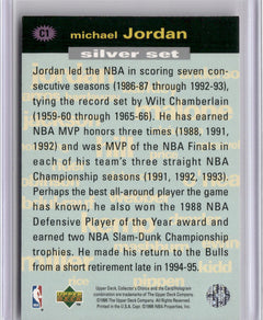 1995-96 Collector's Choice #C1 Michael Jordan You Crash the Game Silver-2