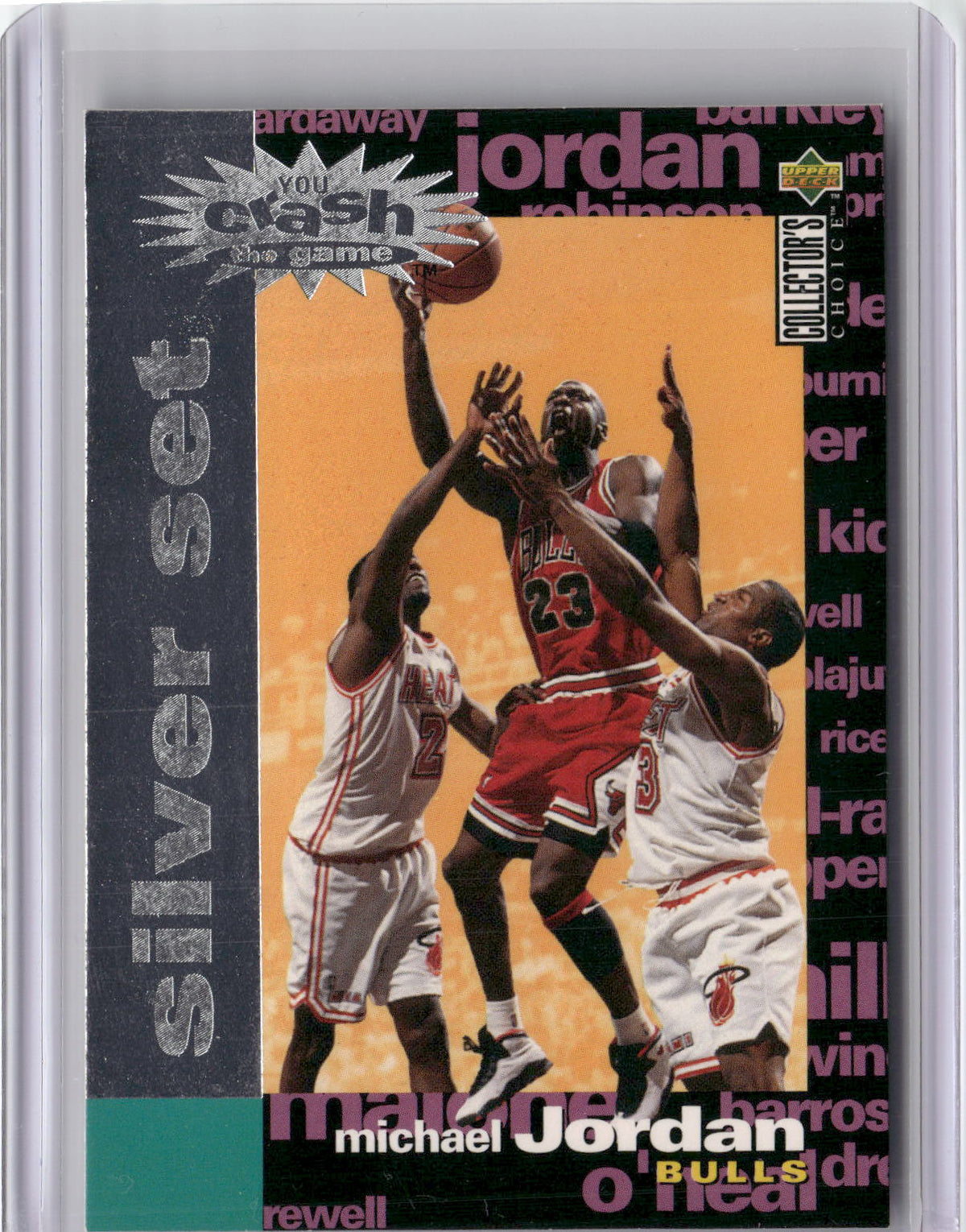 1995-96 Collector's Choice #C1 Michael Jordan You Crash the Game Silver