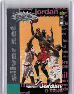 1995-96 Collector's Choice #C1 Michael Jordan You Crash the Game Silver-1