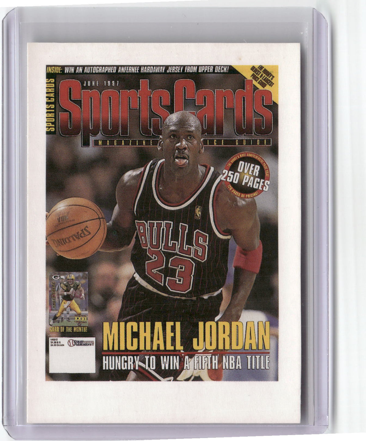 1997 Sports Cards Magazine Free Issue Offer #NNO Michael Jordan
