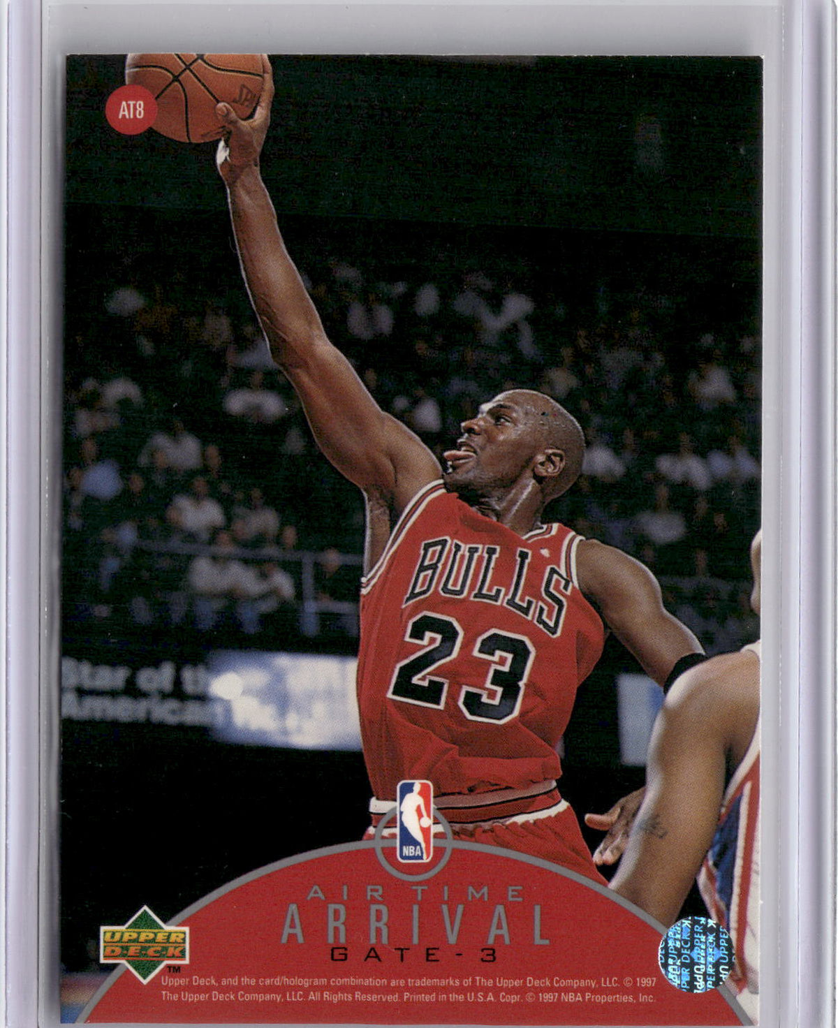 1997-98 Upper Deck #AT8 Michael Jordan Jordan Air Time-2