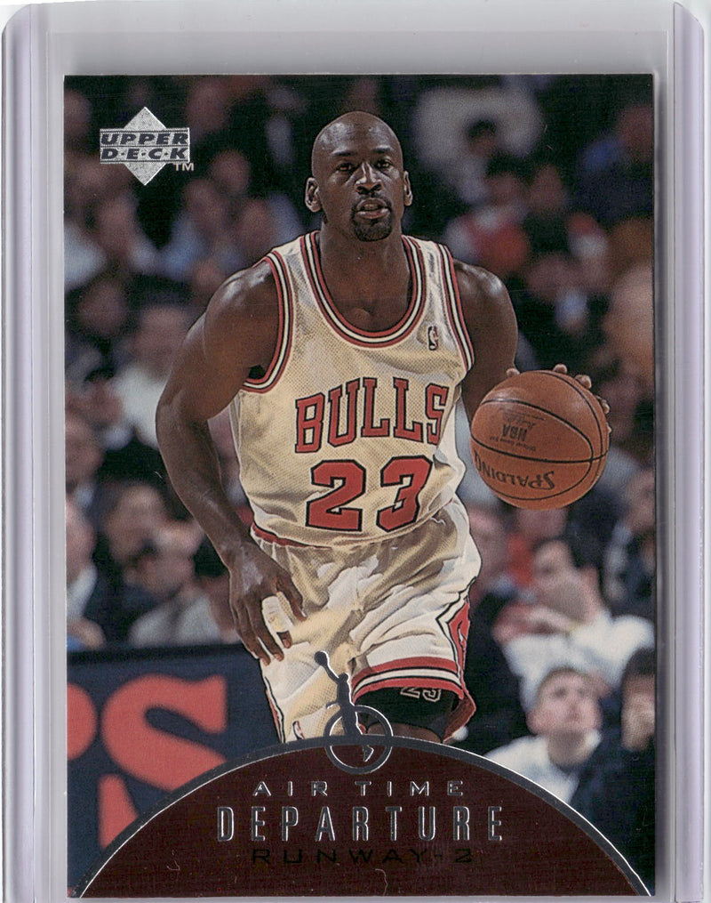 1997-98 Upper Deck #AT8 Michael Jordan Jordan Air Time-1