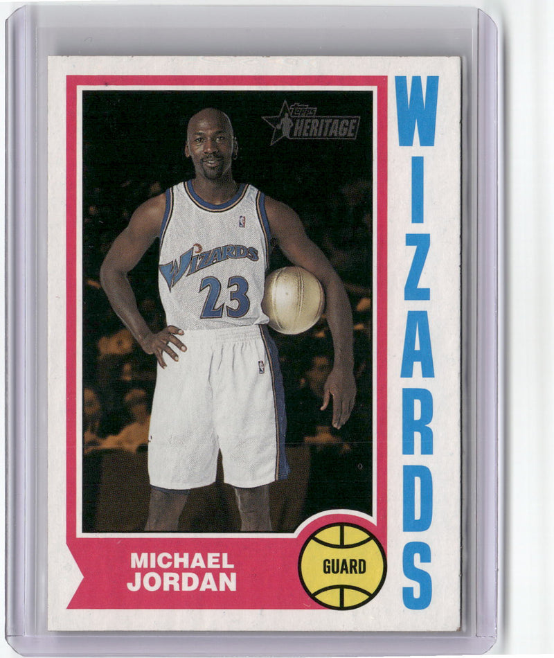 2001-02 Topps Heritage #264 Michael Jordan-1