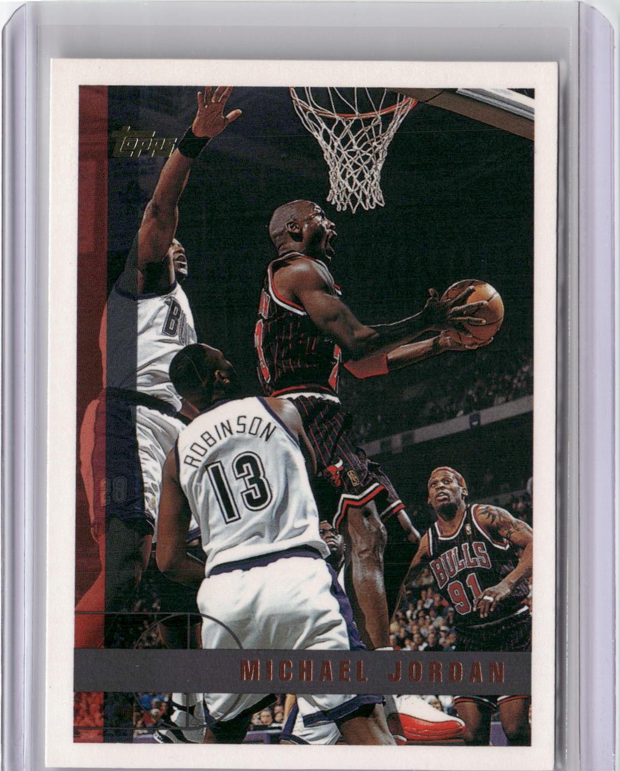 1997-98 Topps #123 Michael Jordan-1