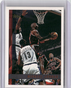 1997-98 Topps #123 Michael Jordan-1