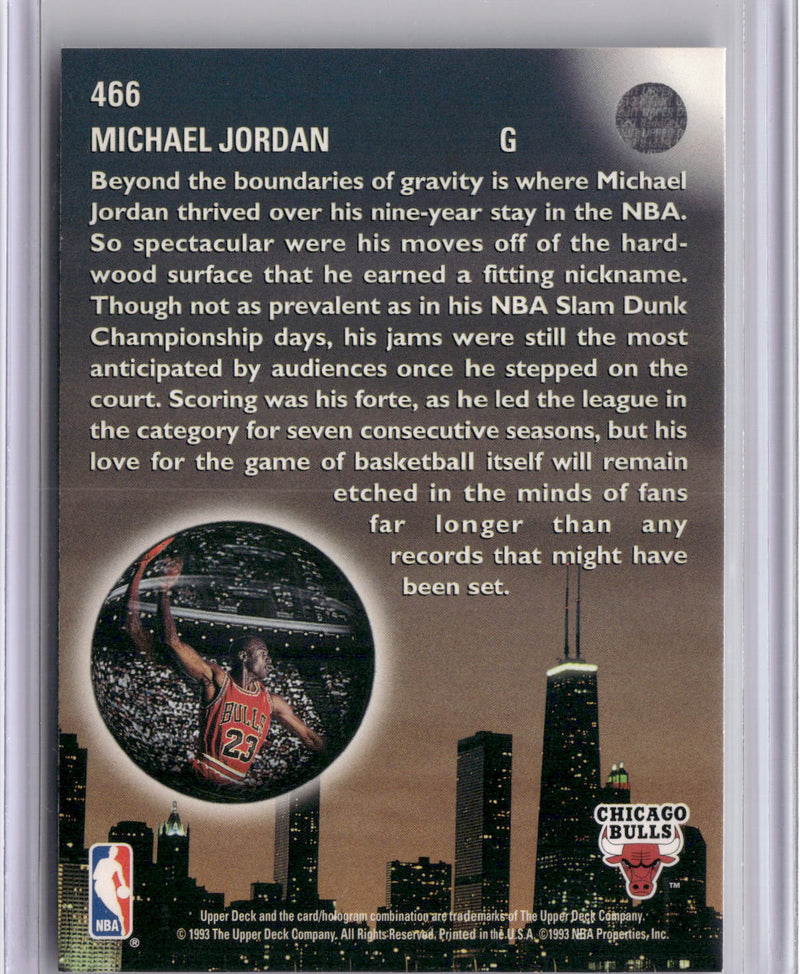 1993-94 Upper Deck #466 Michael Jordan-2
