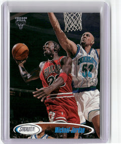 1998-99 Stadium Club #62 Michael Jordan-1
