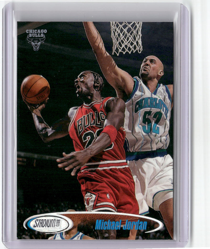 1998-99 Stadium Club #62 Michael Jordan-1