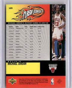1998-99 UD Choice #185 Michael Jordan-2