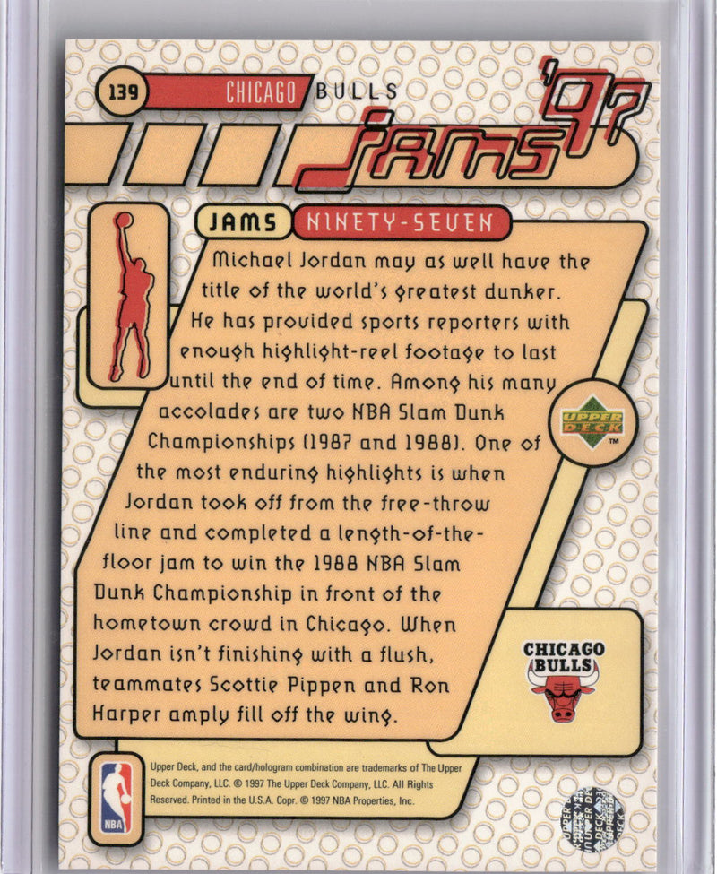 1997-98 Upper Deck #139 Michael Jordan-2