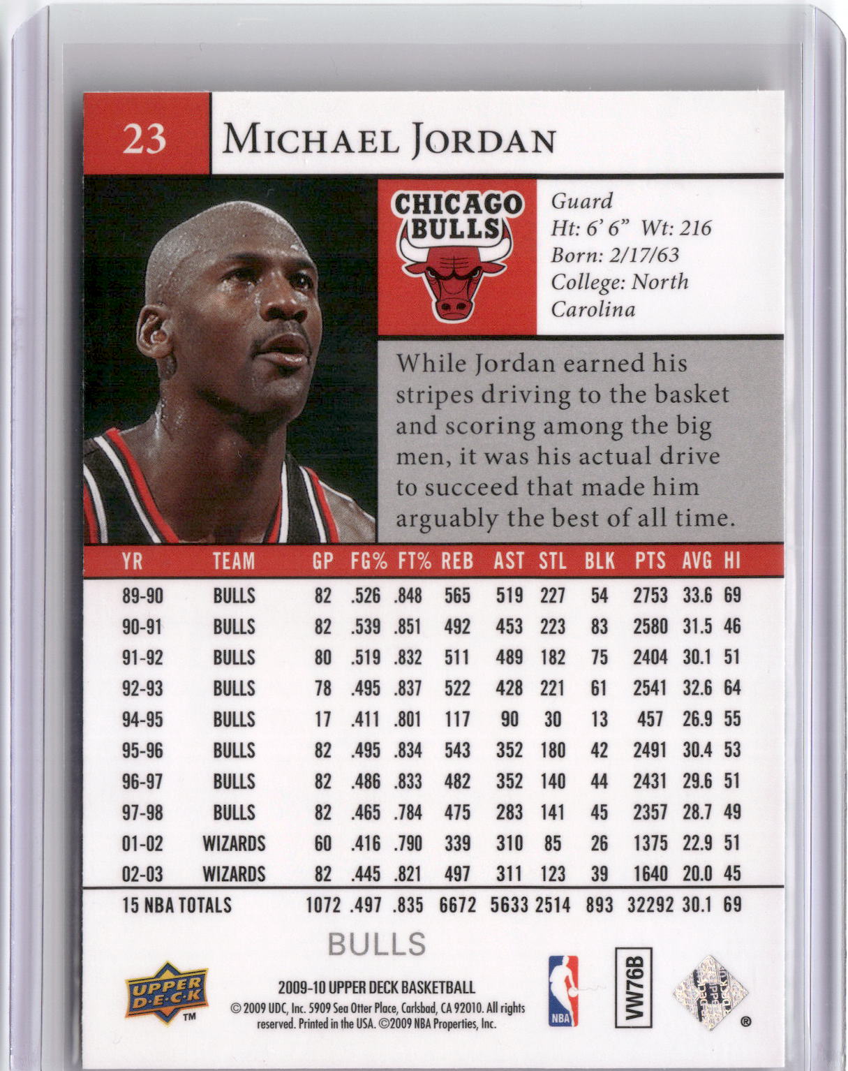 2009-10 Upper Deck First Edition #23 Michael Jordan-2