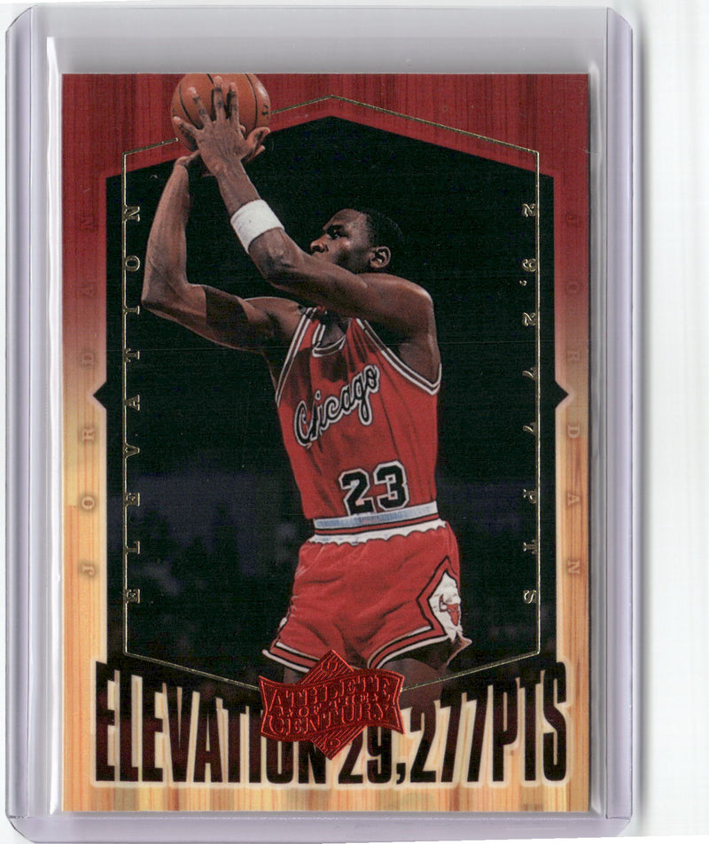 1999 Upper Deck Michael Jordan Athlete of the Century #EL1 Elevation-1