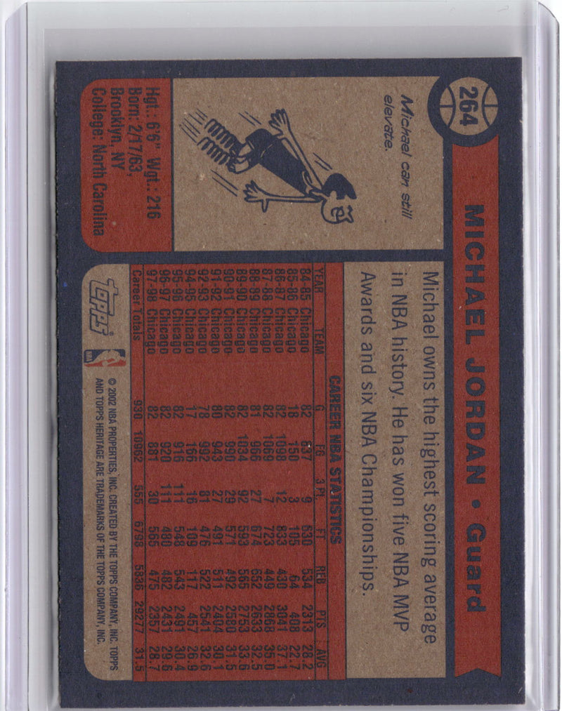 2001-02 Topps Heritage #264 Michael Jordan-2