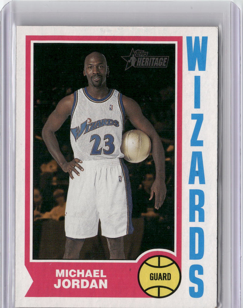 2001-02 Topps Heritage #264 Michael Jordan-1