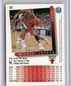 1994-95 Upper Deck #23 Michael Jordan Michael Jordan He's Back Reprints-2