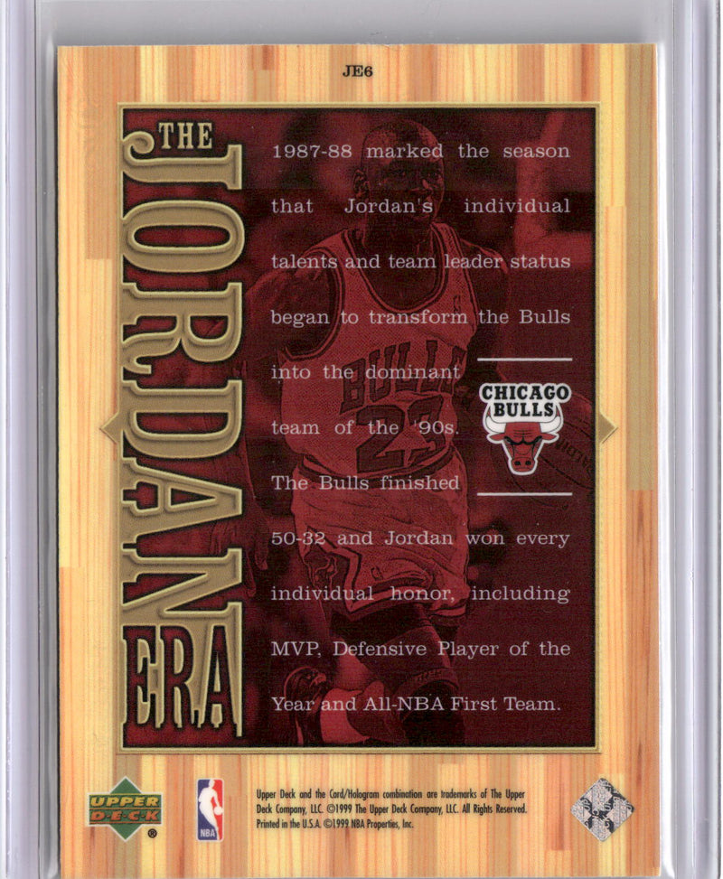 1999 Upper Deck Michael Jordan Athlete of the Century #JE6-2