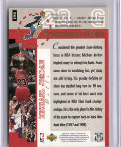 1995-96 Collector's Choice #195 Michael Jordan Player's Club-2