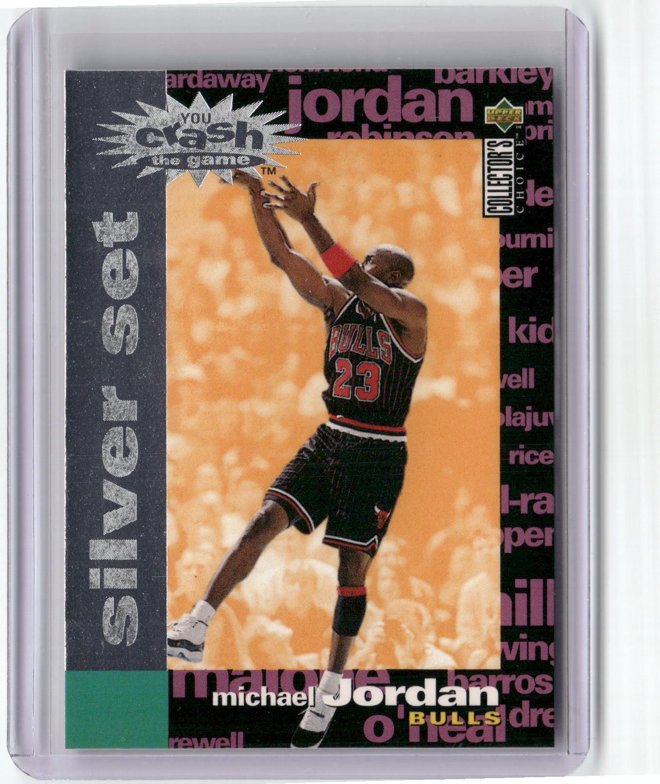 1995-96 Collector's Choice #C30 Michael Jordan Silver Exchange: Scoring