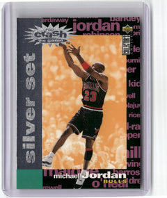 1995-96 Collector's Choice #C30 Michael Jordan Silver Exchange: Scoring-1