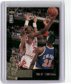 1995-96 Upper Deck The Jordan Collection 3x5 #JC2 Michael Jordan-1