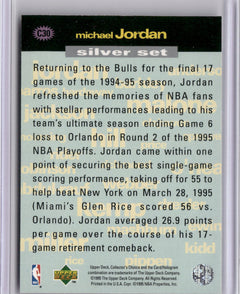 1995-96 Collector's Choice #C30 Michael Jordan Exchange: Scoring-2