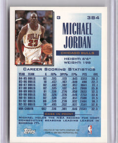 1993-94 Topps #384 Michael Jordan-2