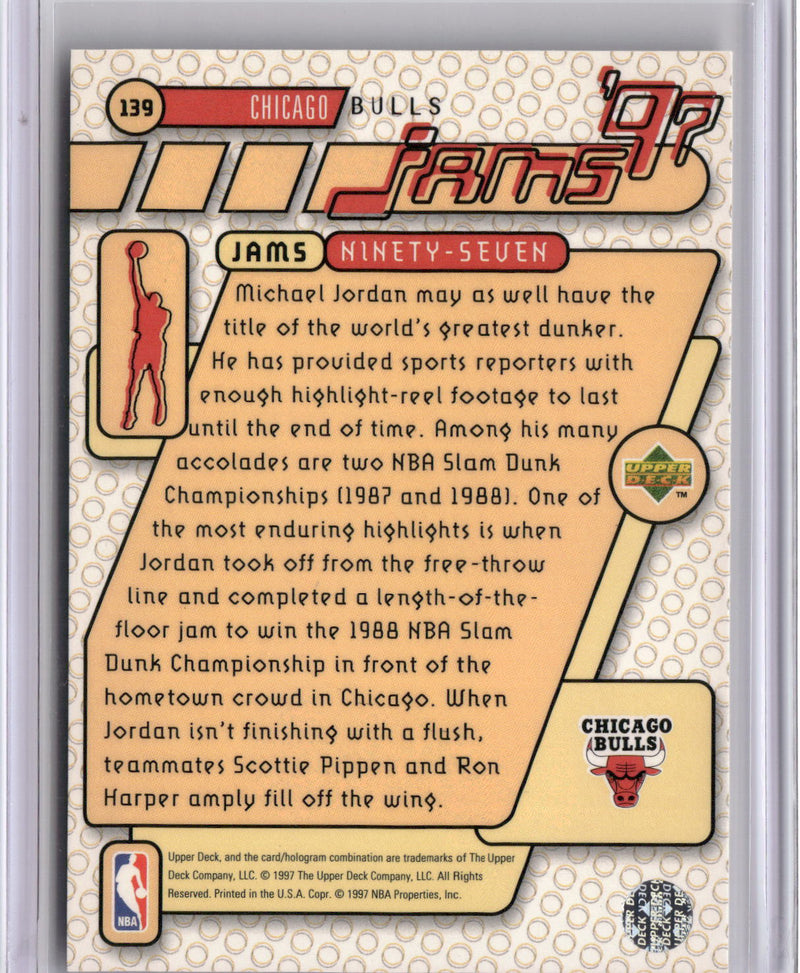 1997-98 Upper Deck #139 Michael Jordan-2