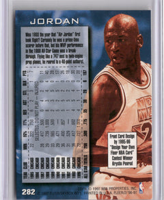 1996-97 Fleer #282 Michael Jordan-2