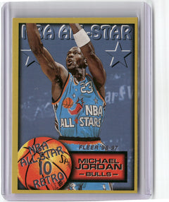 1996-97 Fleer #282 Michael Jordan-1