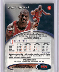 1998-99 Stadium Club #62 Michael Jordan-2
