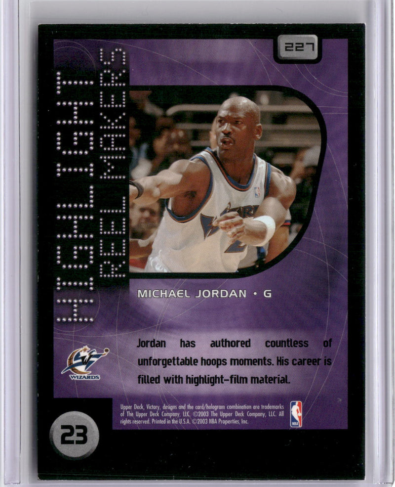 2003-04 Upper Deck Victory #227 Michael Jordan-2