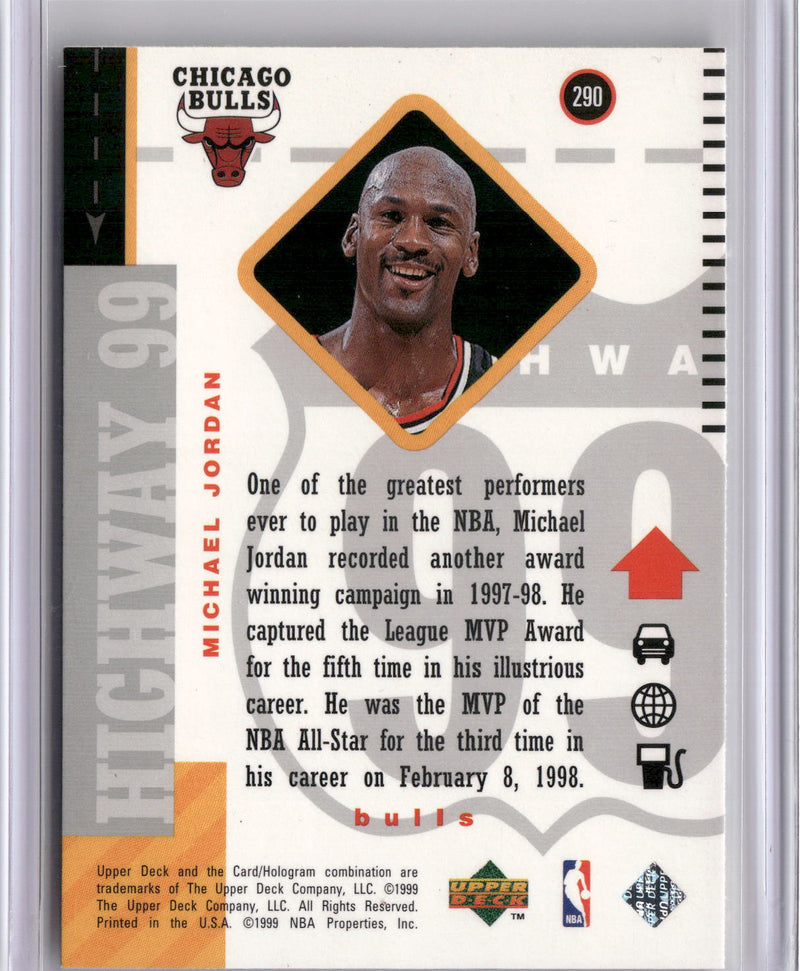 1998-99 Upper Deck #290 Michael Jordan-2