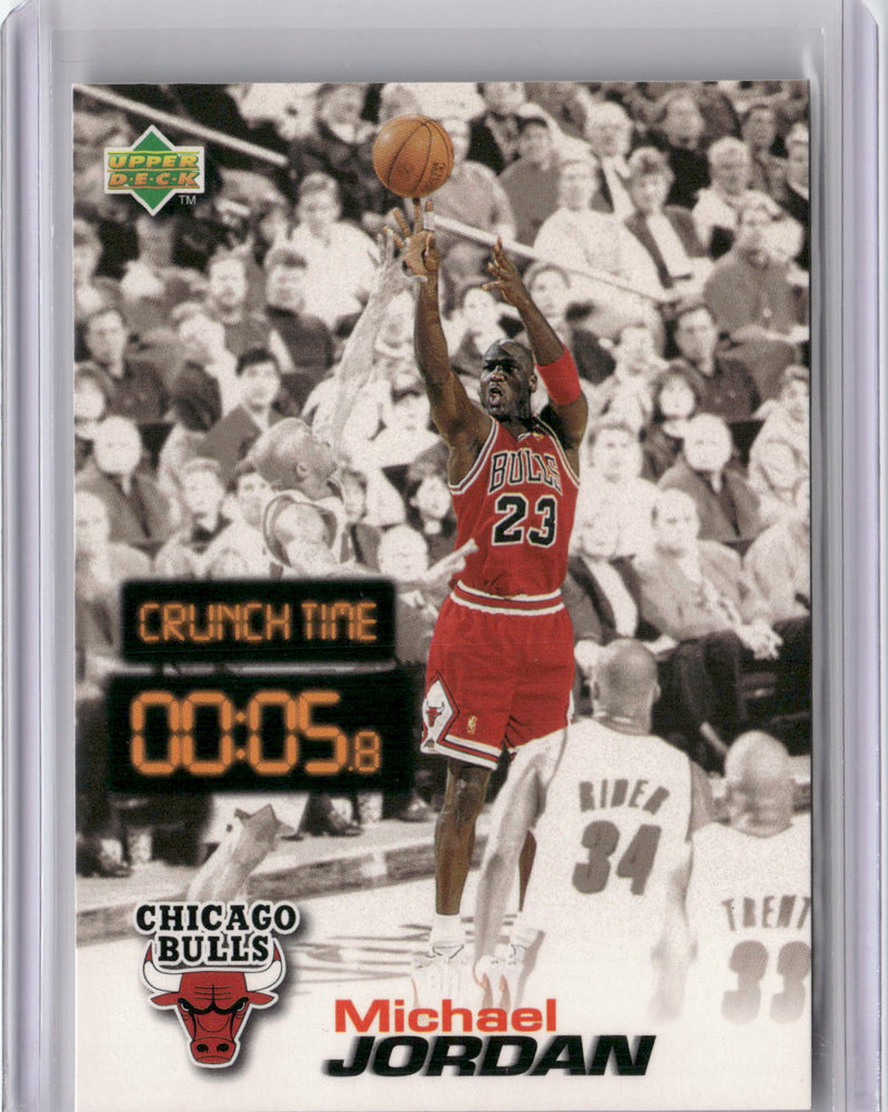 1997 Upper Deck Nestle Crunch Time #CT05 Michael Jordan-1