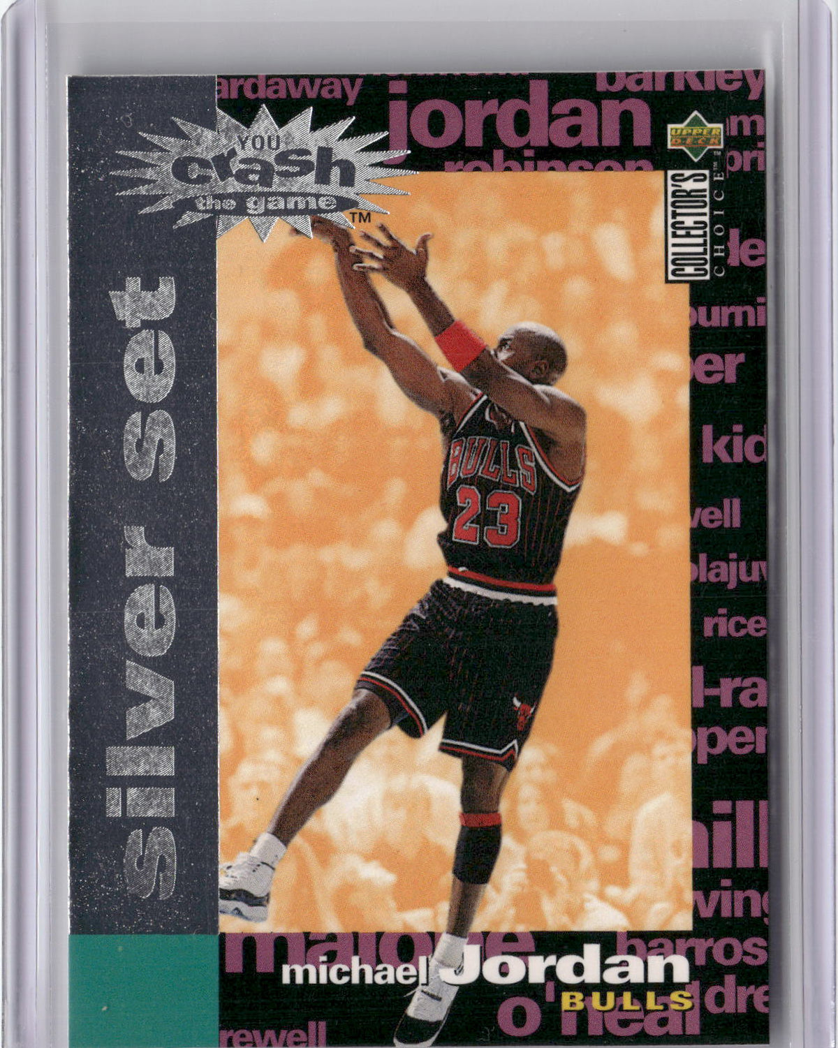 1995-96 Collector's Choice #C30 Michael Jordan Silver Exchange: Scoring