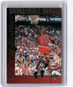 1994-95 Upper Deck #43 Michael Jordan Basketball Heroes: Michael Jordan-1