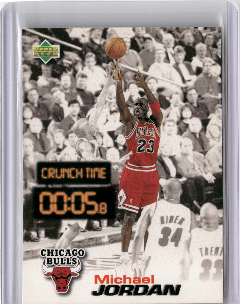 1997 Upper Deck Nestle Crunch Time #CT05 Michael Jordan-1