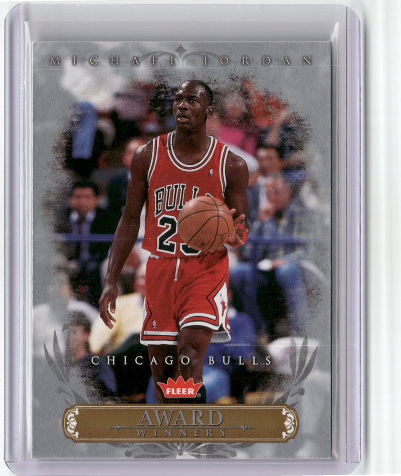 2007-08 Fleer Michael Jordan Box Set #AW2 Michael Jordan Award Winners-1