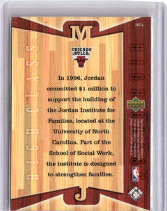 1999 Upper Deck Michael Jordan Athlete of the Century #HC4 High Class-2