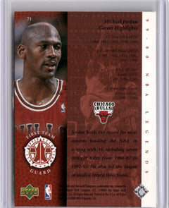 1999-00 Upper Deck Legends #71 Michael Jordan-2