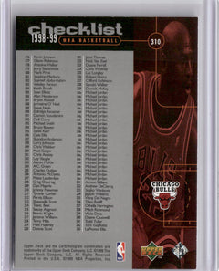 1998-99 Upper Deck #310 Michael Jordan-2