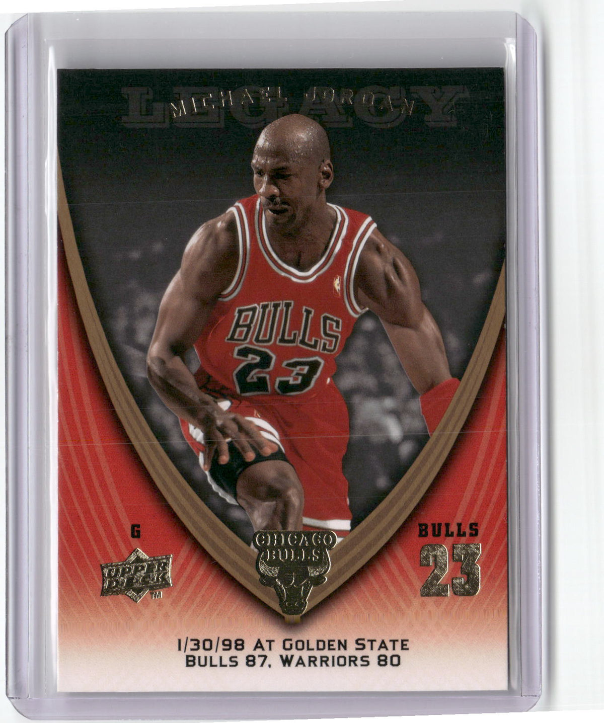 2008-09 Upper Deck Michael Jordan Legacy Collection #894 Michael Jordan