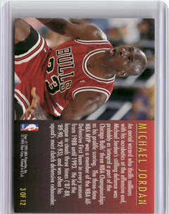 1995-96 Fleer #3 Michael Jordan Total D-2