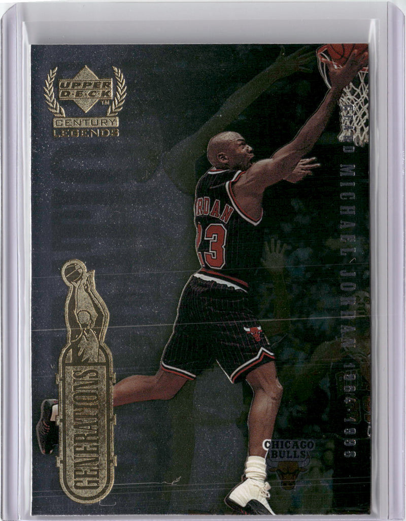 1998-99 Upper Deck Century Legends Michael Jordan / Julius Erving Generations-1
