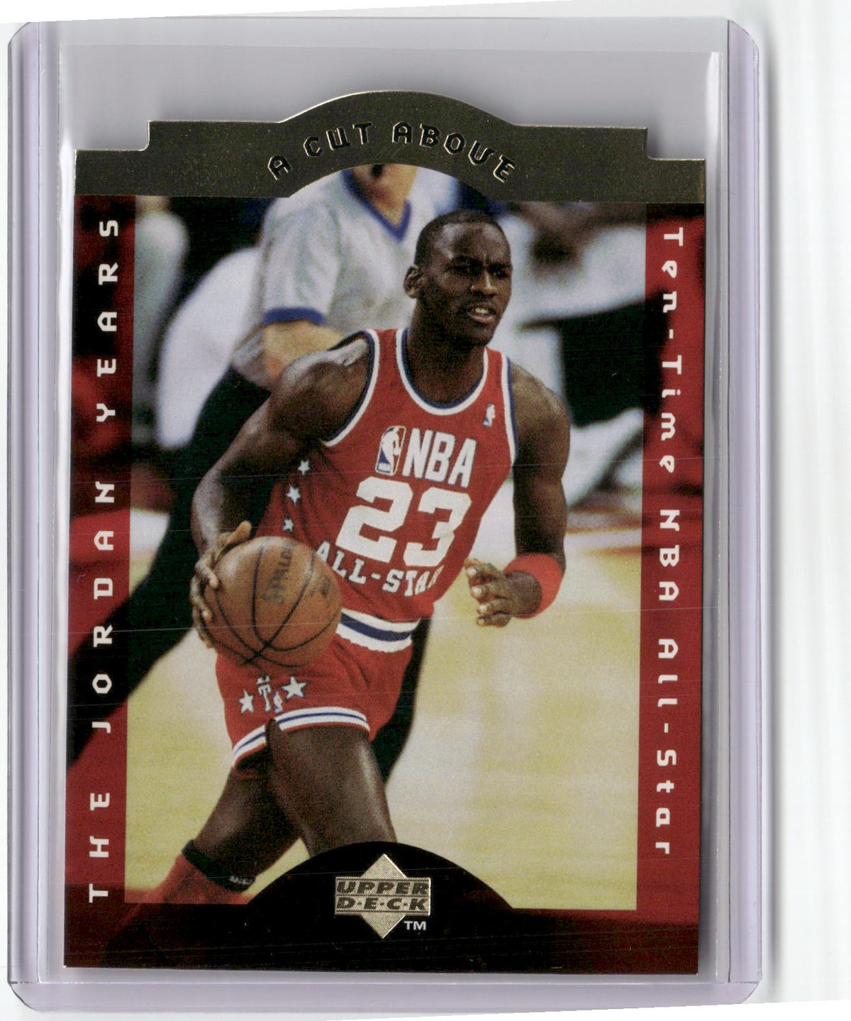 1996-97 Collector's Choice #CA5 Michael Jordan A Cut Above: The Jordan Years-1