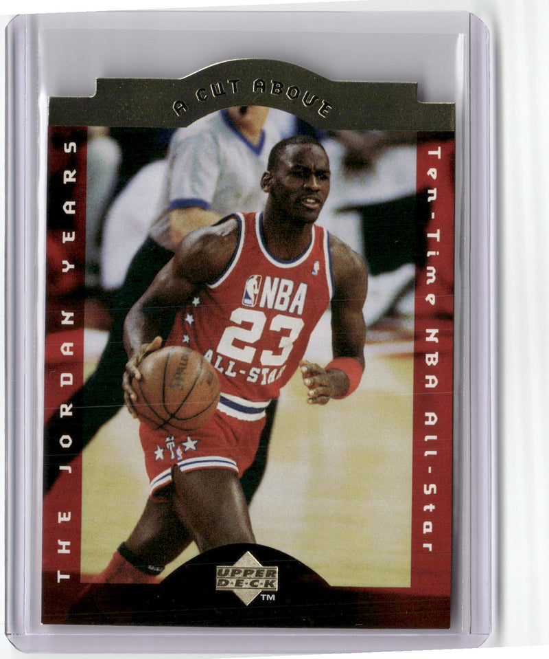 1996-97 Collector's Choice #CA5 Michael Jordan A Cut Above: The Jordan Years-1
