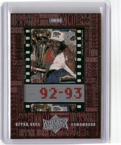 1999 Upper Deck Michael Jordan Athlete of the Century #UD8 Remembers-1